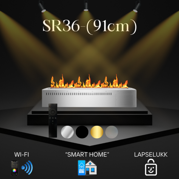 Bioethanol fireplace SR36 (91cm)