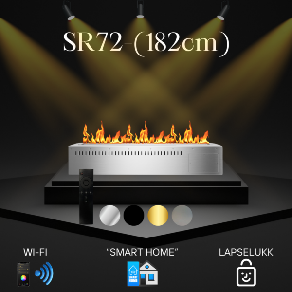 Bioethanol fireplace SR72 (183cm)