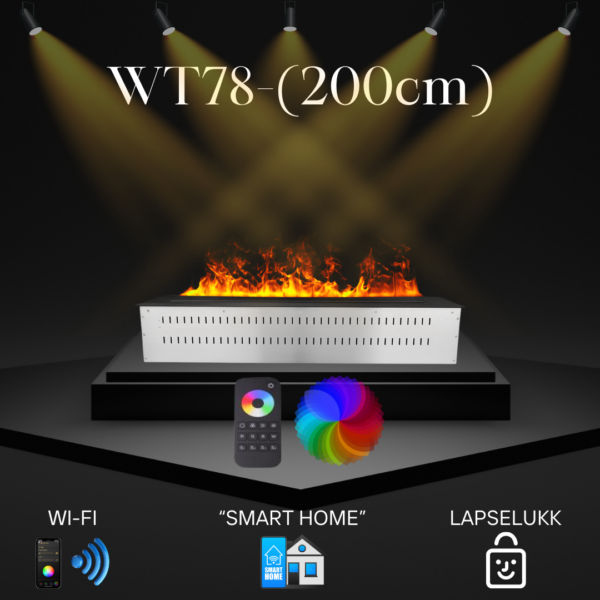 water fireplace WT78 (200cm)